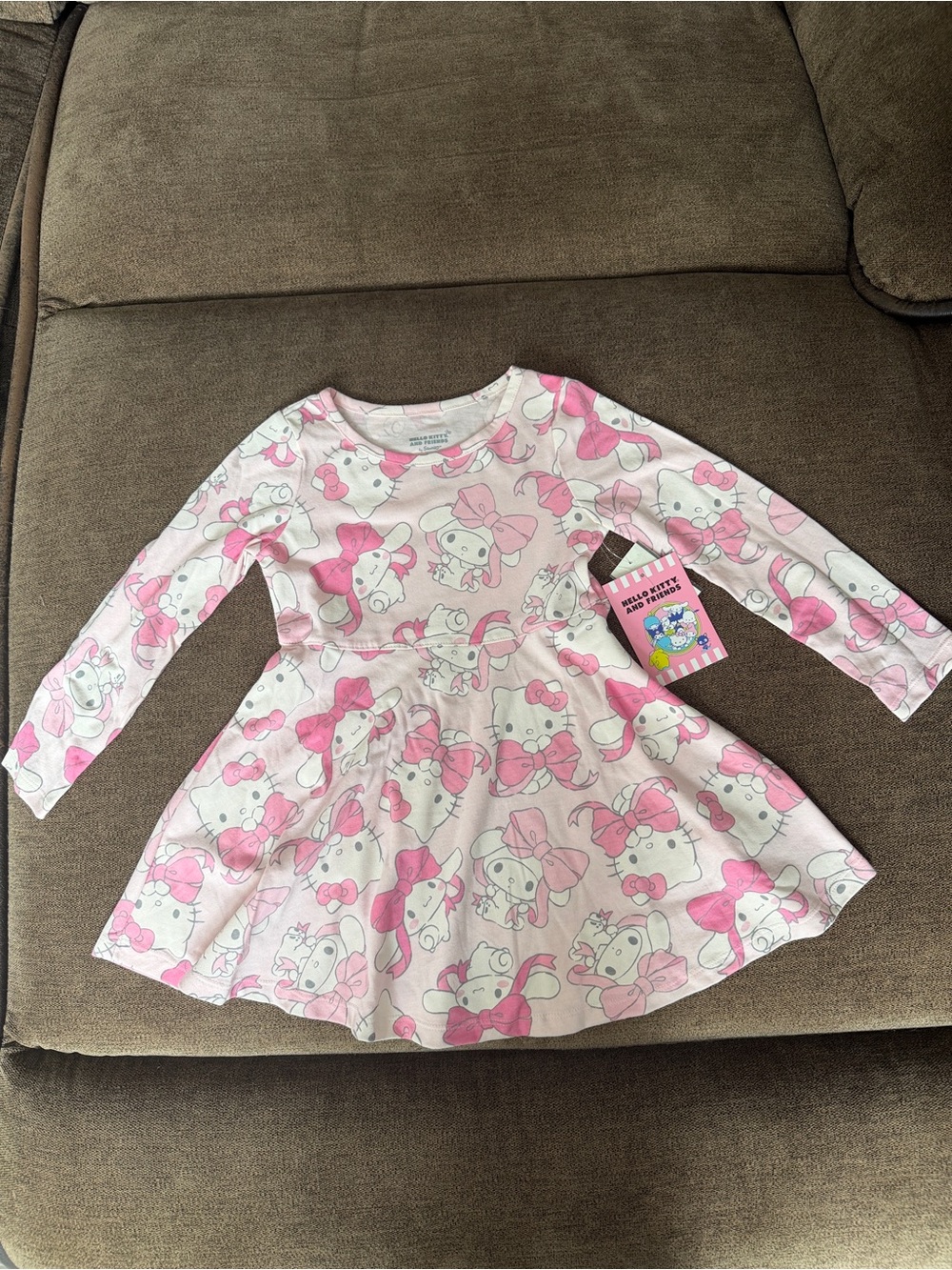 Hello Kitty Pink Floral Bow Tee